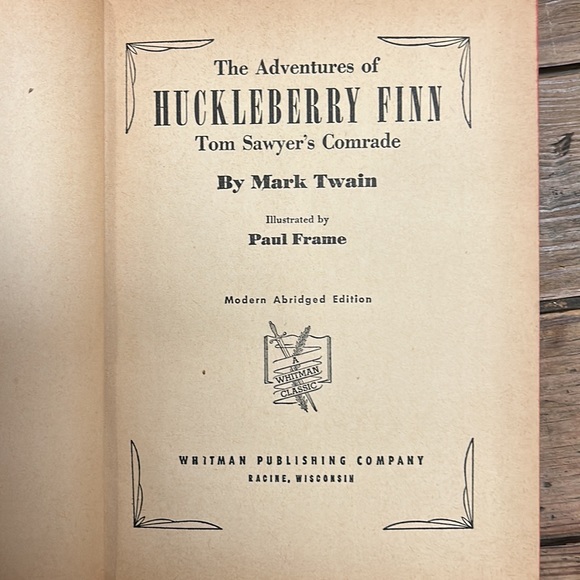 Huckleberry Finn By Mark Twain 1939 - Picture 4 of 8